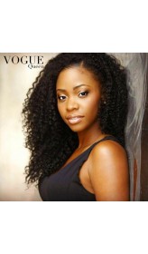 Brazilian Virgin Kinky Curly Wig Glueless Lace Front Human Hair Wig